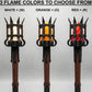 🔥🎁Nyhet 50 % RABATT🔥Medeltida fackelvägglampa – vintage-vägglampa med flammeffekt