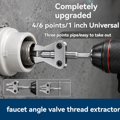 🔧 🎁Köp 2 få 1 gratis🔥🛠️ Verktyg för utdragning av trasiga rör – universalpassning 1/2", 3/4" & 1" – dubbel drift & brett utdragningsområde – perfekt för rörreparationer hemma 🚰