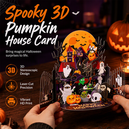 🥳STOR REA 2026🥳💞Över 50 000 sålda!⏳✨Läskigt Halloween-pop-up-kort