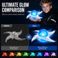 📢📢50 % RABATT !! ⏰Lysande cosplay-rekvisita – virvlande spiralformad roterande shuriken