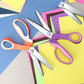 🔥🎁Nyhet 50 % RABATT🔥✂️Multifunktionell taksax med tandad design – perfekt för sömnad, quiltning, scrapbooking, läderarbete och grönsaksklippning 🧵✨