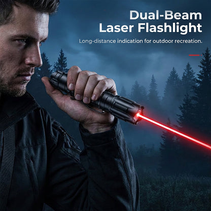 🛠️Bärbar, uppladdningsbar laserficklampa med rött och grönt ljus – USB-uppladdningsbar justerings- och inspektionsenhet för mekaniker✨