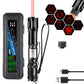 🛠️Bärbar, uppladdningsbar laserficklampa med rött och grönt ljus – USB-uppladdningsbar justerings- och inspektionsenhet för mekaniker✨