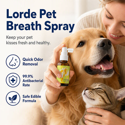 🐶🐱 50 % RABATT NU! 🌿 Andedräktsspray för Hundar & Katter – Fräschare Andedräkt & Enkel Daglig Munvård ✨