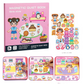 🧩 🧒 Magnetisk tyst bok för barn – Vikbara pusselscenarion, magnetisk & pedagogisk – Stimulerar kreativitet & lärande för pojkar & flickor ✨
