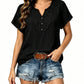🔥🎁Nyhet 50 % RABATT🔥Blus för arbetskläder med enkel elegans