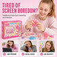 DIY Fried Ice Squishy-leksakskit med kattklo-design för barn