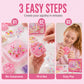 DIY Fried Ice Squishy-leksakskit med kattklo-design för barn