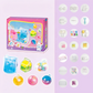 DIY Fried Ice Squishy-leksakskit med kattklo-design för barn