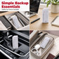 🔋 50% RABATT NU! Portabel nödladdare med AA-batterier – USB‑laddning, kompakt & med LED‑ficklampa – perfekt för resor, pendling och strömavbrott 💡📱