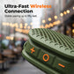 🔊 50 % RABATT NU! 🎵 Bärbar bluetooth-högtalare med TWS stereo – IPX5 vattentät, kompakt & kraftfull bas – perfekt för utomhusbruk 🏕️