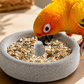 🐦 Köp 1, få 1 gratis! ✨2-i-1 fågelmatare och näbbfil i vulkanisk sten – praktisk och hållbar 🌋