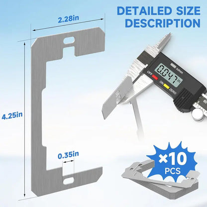 🔌🎁Köp 1 få 1 gratis🔥 🔧 Flush fit väggplatta distansbricka – korrigerar ojämnt djup, plan finish & enkel montering – perfekt för eluttag och strömbrytare 🏠