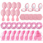 Set med 32 st rosa prinsess-festgåvor