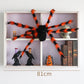 🎃 Köp 1, få 1 gratis | Jättestor spindeldekoration för Halloween 🕷️👻 – Extra stor Halloween-dekoration för trädgård, tomt och hem ✨