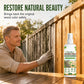 🪵 1+1 GRATIS! Kraftfull spray för trästaket – hjälper till att ta bort mögel och gröna avlagringar | För en fräschare och renare trädgård ✨