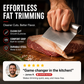 🛒Köp 2, få 1 gratis! 🥩Ergonomiskt böjd köttskrapa – Bättre kontroll, förenklar köttberedning för kök och grill ✨