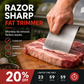 🛒Köp 2, få 1 gratis! 🥩Ergonomiskt böjd köttskrapa – Bättre kontroll, förenklar köttberedning för kök och grill ✨