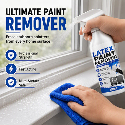 🔥 LIMITED-TIME OFFER – Fast-Acting Latex Paint Remover Spray | 60-Second Paint Dissolver for Glass, Tile, and Metal Surfaces 🧽✨
