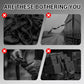 Retractable Cargo Tie-Down Straps for Cars