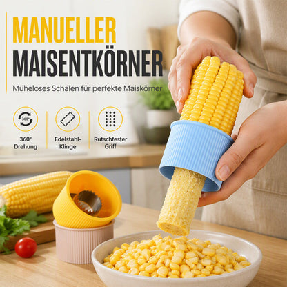📢📢Köp 1, få 1 gratis!! ⏰Manuell Majsskalare för Hem & Kök