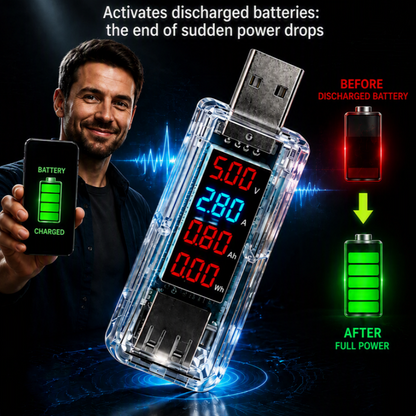 🔥 Köp 1, få 1 gratis – Återställ batteritiden och få mobilen att hålla längre – Smart batteriåterställare