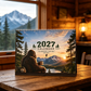 🌲50 % RABATT | Rolig väggkalender ”Woodland 2027” – fantasifulla skogsdjur, stora rutor med plats för anteckningar – perfekt för hemmet och kontoret!