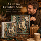 🔥🎁Nyhet 50 % RABATT🔥Kreativt 3D-pussel med steampunk-gitarr