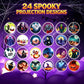 🔥🎁Köp 1, få 1 gratis🔥Leksaksficklampa för barn med jul- och halloween-projektioner