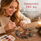 🔥🎁 NYHET – 50 % RABATT Jul-kit för Diamond Art-tavla att hänga upp