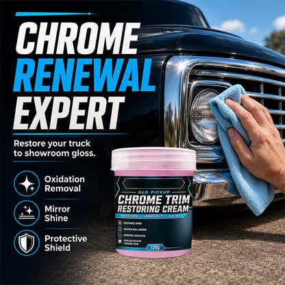 Köp 2, få 1 gratis✨ Chrome Revival Cream – Återställer matt, oxiderat metall till en strålande glans