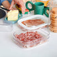 🍱 50% RABATT – TIDSBEGRÄNSAT! 👀 Klar Kyldosa med Lock – transparent sikt, stapelbar design & 3 storleksalternativ – organisera ditt kylskåp enkelt ✨🧊