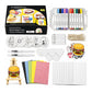 🔥🎁Nyhet 50 % RABATT🔥🎨 KREATIV DEAL – Måla, forma och skapa var som helst med allt samlat i en bärbar väska – Portabelt konstkit med texturerad skumeffekt