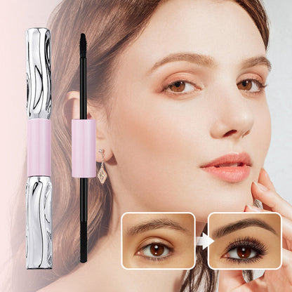🎁Köp 1 få 1 gratis🔥💥2-i-1 Långvarig Volymgivande och Böjd Mascara – dubbelborstdesign, vattentålig & klumpfri – perfekt för en professionell, mångdimensionell franslook 👁️✨