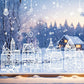🎅 Julerbjudande för tidiga köpare – 50 % rabatt 🎄 Fönsterdekorationsset med julby