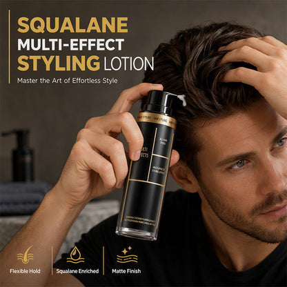 🔥🎁Nyhet 50 % RABATT🔥💇 Matt hårstylinglotion – Flexibelt håll med skvalan, sheasmör och jojobaolja