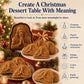 🔥🎁Köp 1 få 1 gratis🔥✝️ Tro & Jesu Kristi Jul Mini Pajformar | Återanvändbara präglade formar för att forma detaljerade pajer med bönetexter, julklappar och så vidare🥧✨