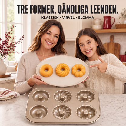 🔥🎁 NYHET – 50 % RABATT! Flerfacklig non-stick minibundt-form