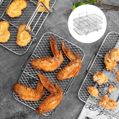 🍂 50 % rabatt! 🥩 Torkgaller i rostfritt stål – design i flera våningar, hållbart och mångsidigt ✨