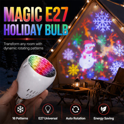 🏆🎁Köp 2 få 1 gratis🔥🎄Julprojektorlampa✨