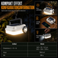🏕️ 50 % RABATT NU! ☀️ Solcellsdriven LED-campinglykta – uppladdningsbar, väderbeständig & bärbar – perfekt för camping och nödsituationer 🔋