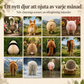 🔥🎁Köp 2 få 1 gratis🔥Rolig väggkalender med djurkulor