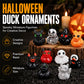 🎃 🎁Köp 1 få 1 gratis🔥! Spooky Duck Decor – handmålade resinankor – lekfulla, kusliga & perfekta för Halloween‑dekoration, DIY‑projekt och skrivbordspynt 🦆✨