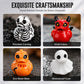 🎃 🎁Köp 1 få 1 gratis🔥! Spooky Duck Decor – handmålade resinankor – lekfulla, kusliga & perfekta för Halloween‑dekoration, DIY‑projekt och skrivbordspynt 🦆✨