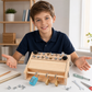 🔥🎁Nyhet 50 % RABATT🔥Montessori-leksak i trä med skruvmejselbräda för småbarn