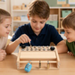 🔥🎁Nyhet 50 % RABATT🔥Montessori-leksak i trä med skruvmejselbräda för småbarn