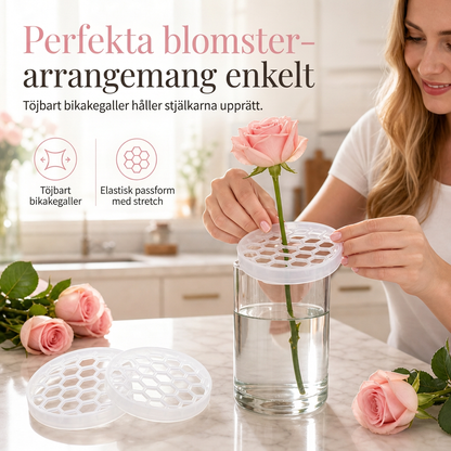 🔥🎁Köp 1 få 1 gratis🔥Silikonblomsterarrangemangsgaller
