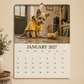 🔥🎁Nyhet 50 % RABATT🔥Väggkalender med Yorkshire Terrier 2027
