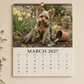 🔥🎁Nyhet 50 % RABATT🔥Väggkalender med Yorkshire Terrier 2027