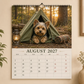🔥🎁Nyhet 50 % RABATT🔥Väggkalender med Yorkshire Terrier 2027